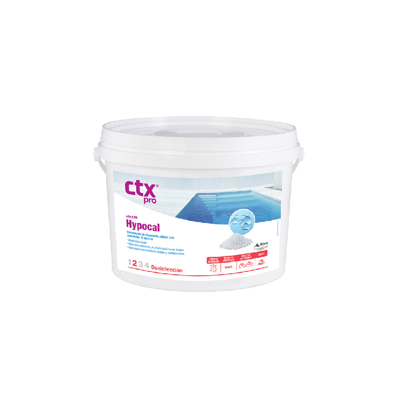 CTX 120 Hypocal 5KG. HIPOCLORITO GRANULADO. 03130 4 UD