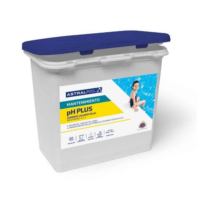 INCREMENTADOR DE pH SÓLIDO 1 kg. 16538 12 UD