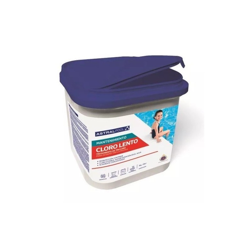 CLORO LENTO GRANULADO 5 kg. 11405 4 UD