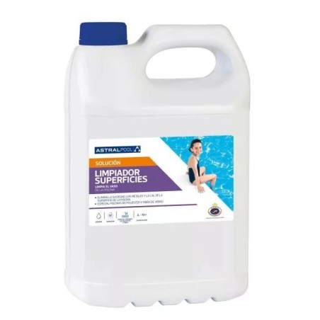 LIMPIADOR PISCINA POLIÉSTER-FIBRA 5 L. ASTRALPOOL. 16558 4 UD