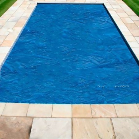 Cubierta isotérmica piscina rectangular enterrada 595x295 Gre. CPERT63