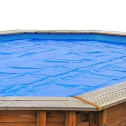 Cubierta isotérmica piscina madera rectangular 1152 x 352 Gre. 786642
