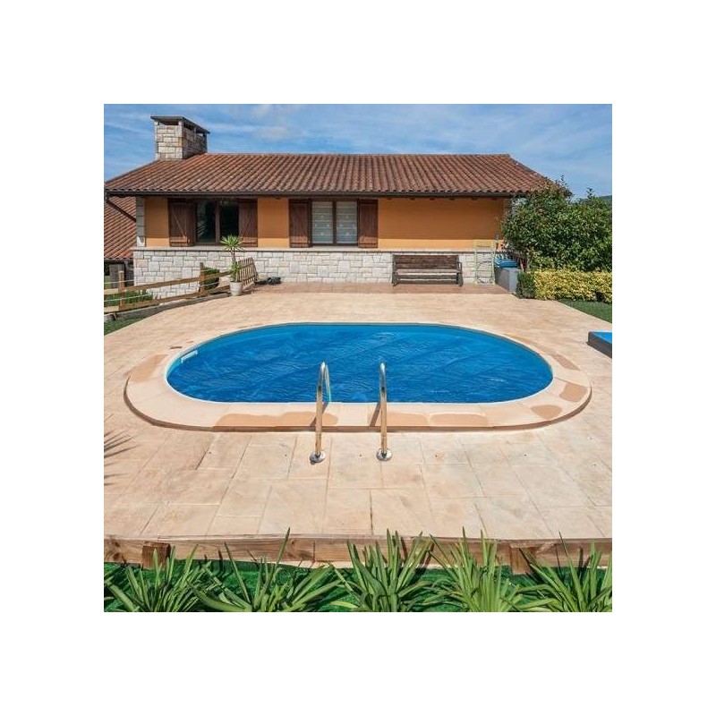 Cubierta isotérmica piscina enterrada 595 x 315 Gre. CVPE600