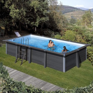 Avantgarde Pool Piscina Composite ovalada 804 x 386 x 124 Gre. KPCOV80