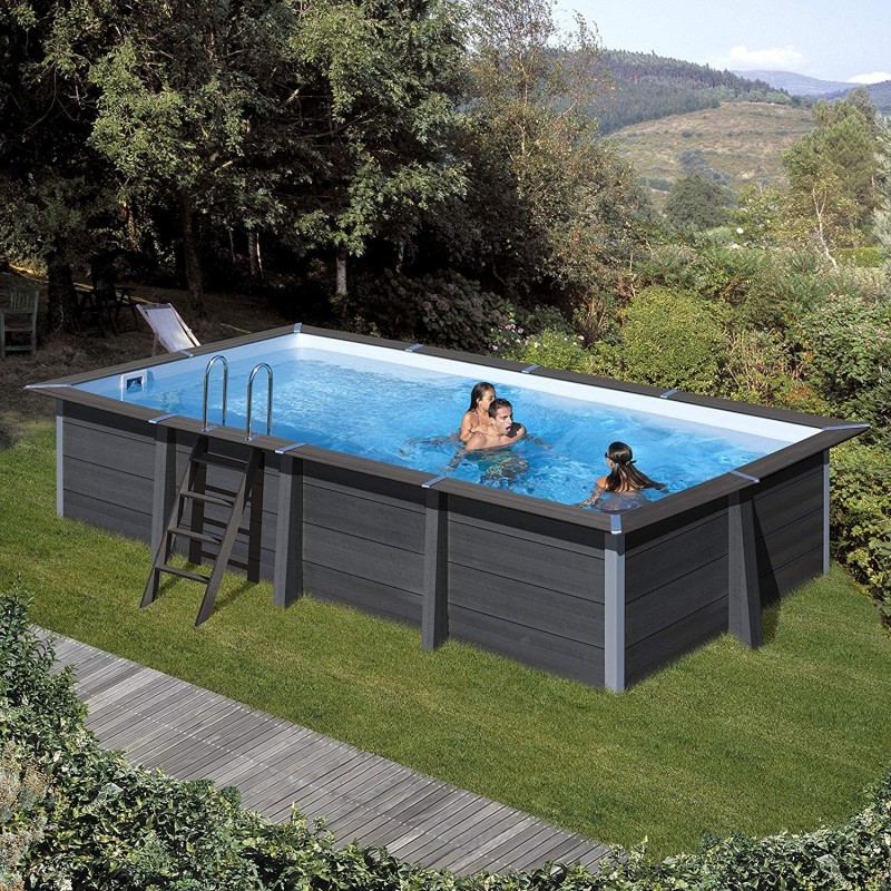 Avantgarde Pool Piscina Composite ovalada 804 x 386 x 124 Gre. KPCOV80