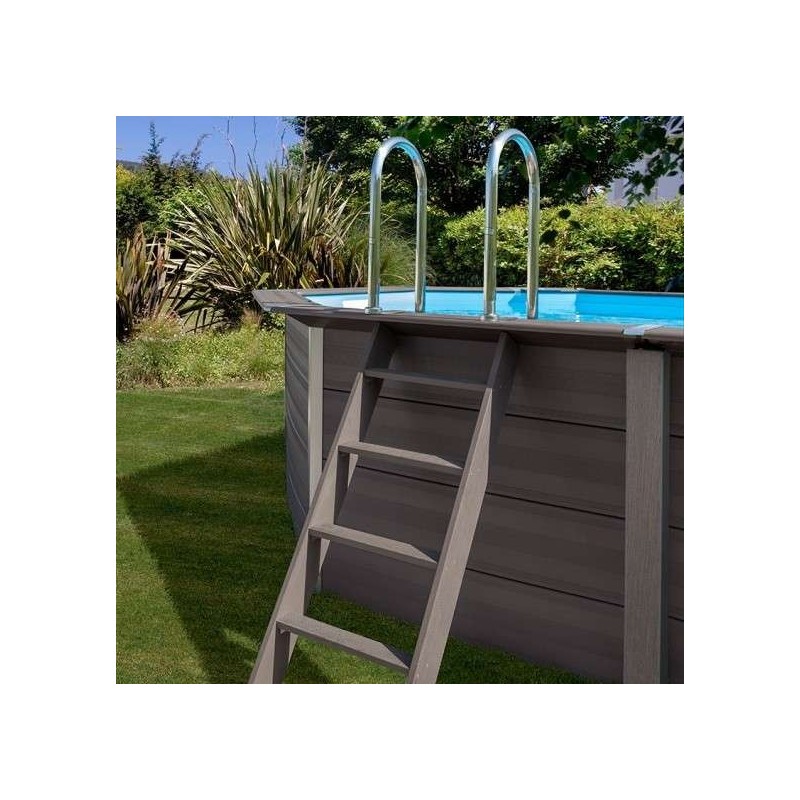 Avantgarde Pool Piscina Composite ovalada 804 x 386 x 124 Gre. KPCOV80