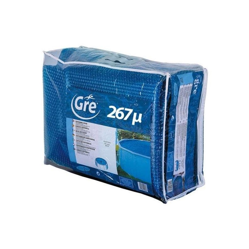Cubierta isotérmica piscina acero Ø 460 Gre. 772999
