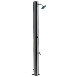 Ducha solar 35 litros PVC frontal silver Gre. DSPS35