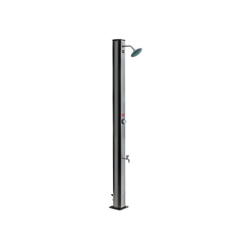 Ducha solar 35 litros PVC frontal silver Gre. DSPS35