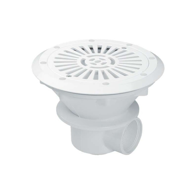 Sumidero Ø 210 con rejilla ABS Astralpool. 00271