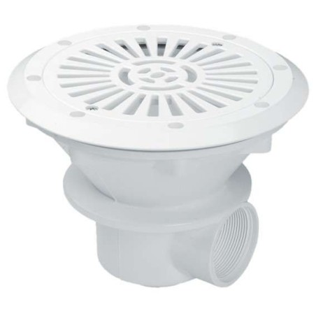 Sumidero Ø 210 con rejilla ABS Astralpool. 00271