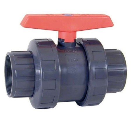 Válvula PVC de bola PN-10 1 1/2" Cepex. 02504