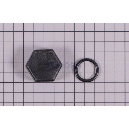Tapón negro obturador + junta Dual Pure Astralpool. 4408060121