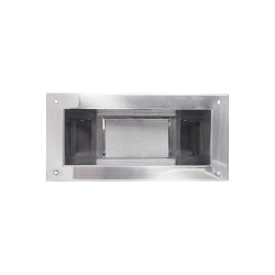Embellecedor + compuerta inox skimmer 00251 AQA. AQA-BF-SKR