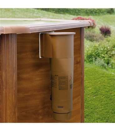 Piscina elevada madera 500x300x120 Gre. KITPROV503W