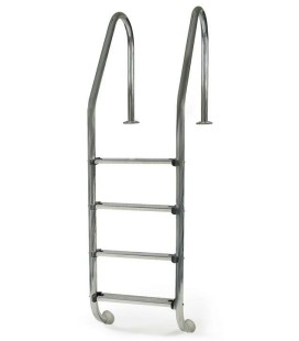 Escalera Standard 4 peldaños Inox Gre. 40272