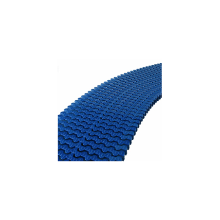 Rejilla transversal rebosadero curvas 245x22 AZUL OSCURO Astralpool. 34191_CL60