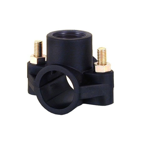 Collarín de toma D. 50 x 1/2" para tuberías PVC y PE Cepex. 05141