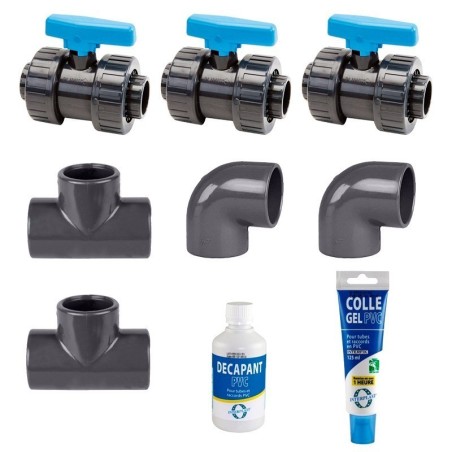 Kit bypass bomba de calor Poolex. PCBYPASS