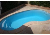 Piscina poliéster - Modelo Menorca. Europa Piscinas