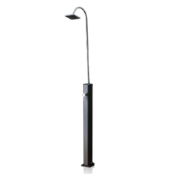 Ducha solar aluminio 18L Gre. SSAL18