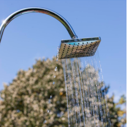 Ducha solar aluminio 18L Gre. SSAL18