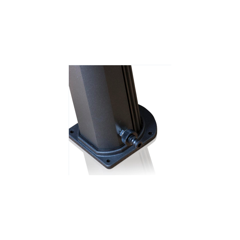 Ducha solar aluminio 18L Gre. SSAL18