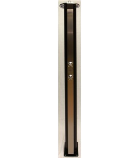 Ducha solar 40l acero inox CRM. 40IN