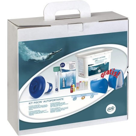 Kit tratamiento para piscina Gre de 5 a 15 m3 Gre. 76054