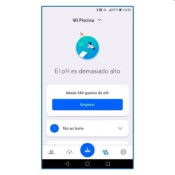 Blue Check tiras analíticas 5-en-1 vía App Astralpool. 71665