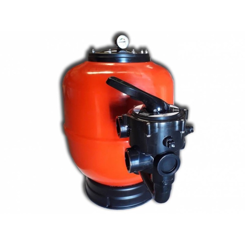 Filtro UVE ROJO Ø 350 con válvula selectora. 57470