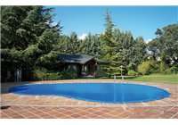 Cobertor gran resistencia azul - 7x3,5m para piscina Steel Pool. COBGR2ST