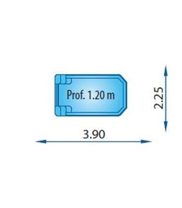 Malla de poliéster Piscina MicroPool - Europa Piscinas. COBPOLMIC