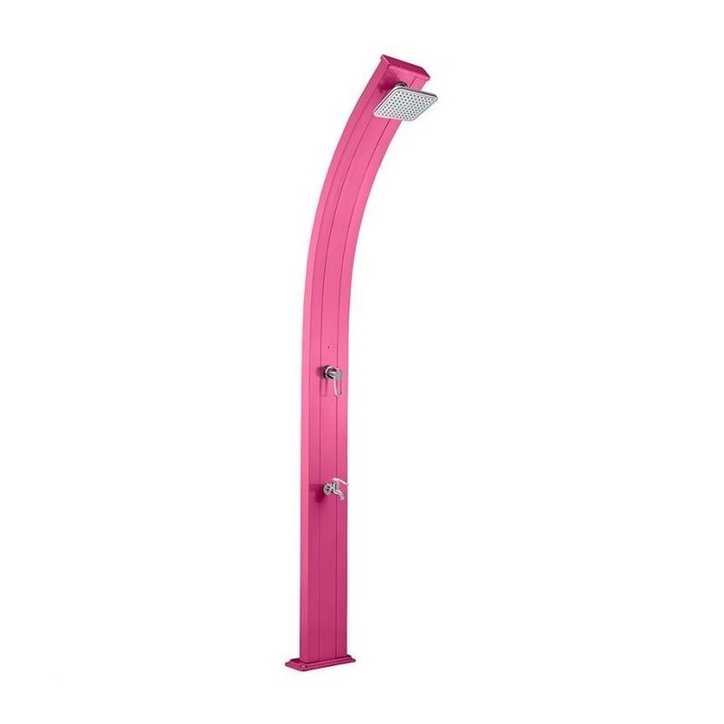 Ducha solar piscina Spring 30L. Rosa. DS-A122RS