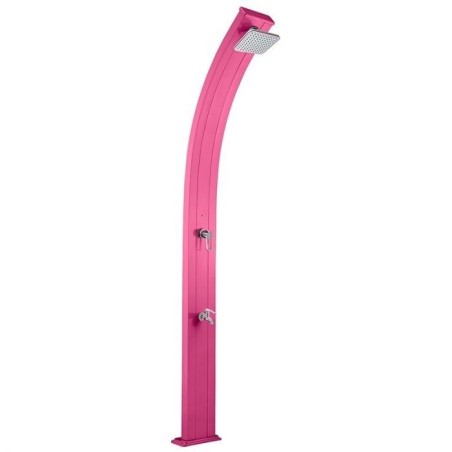 Ducha solar piscina Spring 30L. Rosa. DS-A122RS
