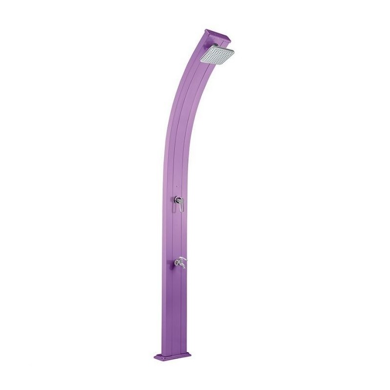 Ducha solar piscina Spring 30L. Violeta. DS-A122VO