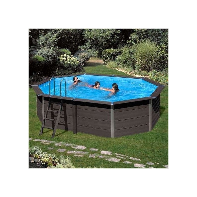 Avantgarde Pool Piscina Composite ovalada 664 x 386 x 124 Gre. KPCOV66L