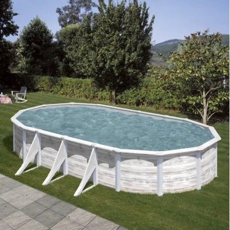 Piscina acero Islandia 730 x 375 x 132 GRE. KITPROV7388N