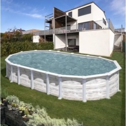 Piscina acero Islandia 610 x 375 x 132 GRE. KITPROV6188N