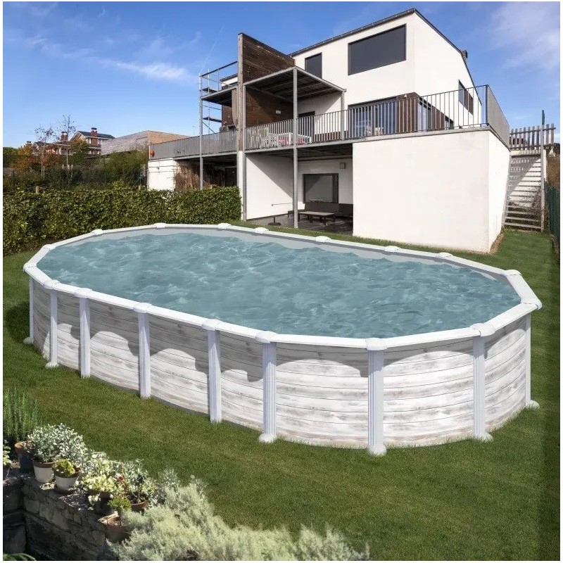 Piscina acero Islandia 610 x 375 x 132 GRE. KITPROV6188N