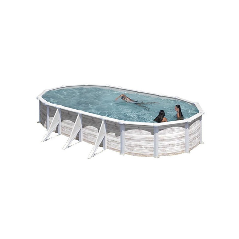 Piscina acero Groenlandia 730 x 375 x 132 cm GRE. KITPROV738N
