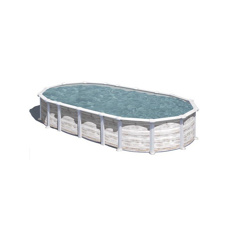 Piscina acero Groenlandia 610 x 375 x 132 cm GRE. KITPROV618N