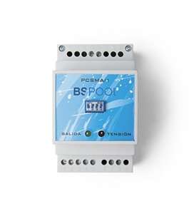 Control pulsador piezoeléctrico con pulsador aluminio BSV. PCSMA/1