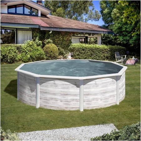 Piscina acero Finlandia Ø 350 x 120 cm GRE. KIT350N