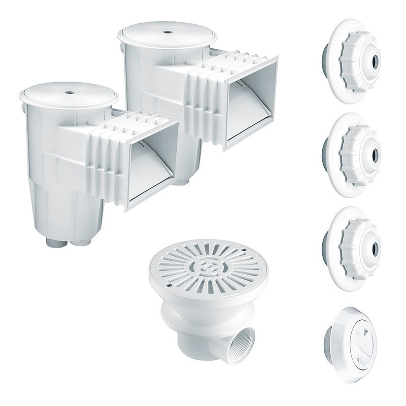 Kit empotrables piscina hormigón Astralpool. 74349