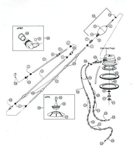 Conector brazo flotante Letro Sweep Hayward. 107053