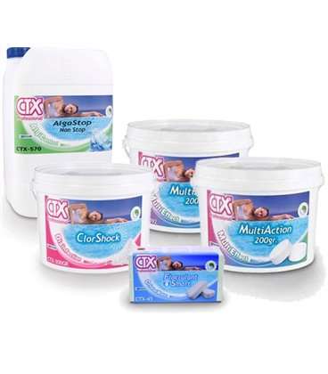 Kit Inicio Temporada - Producto químico piscina CTX