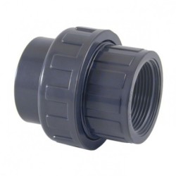 Enlace tres piezas mixto PVC 50 x 1 1/2" Cepex. 02340