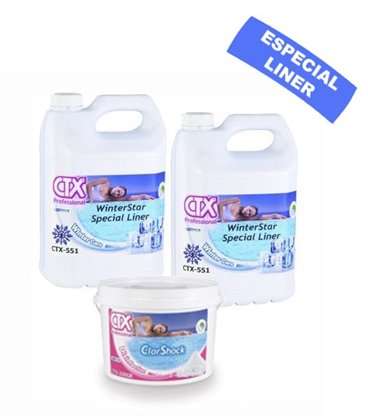 Kit hibernación LINER - Producto químico piscina CTX