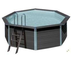 Liner circular gris D.240 x 120 alto. FPR241LB